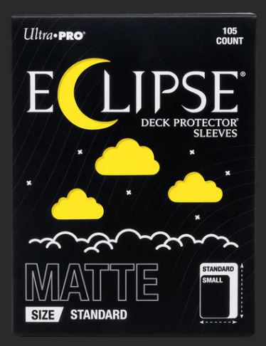 ULTRA PRO ECLIPSE STANDARD SIZE MATTE SLEEVES 105 PACK