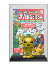 MARVEL IRON MAN COMIC COVER POP