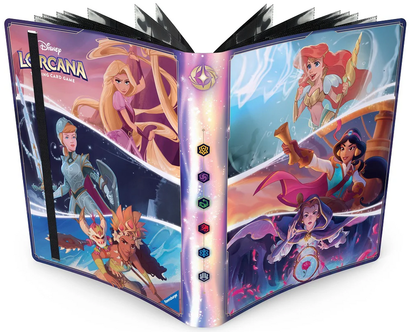 DISNEY LORCANA FABLED 9 POCKET PORTFOLIO