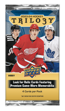 2023 UPPER DECK TRILOGY HOCKEY HOBBY PACK