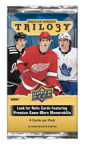 2023 UPPER DECK TRILOGY HOCKEY HOBBY PACK