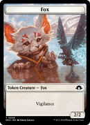 Phyrexian Germ // Fox Double-Sided Token [Modern Horizons 3 Tokens]