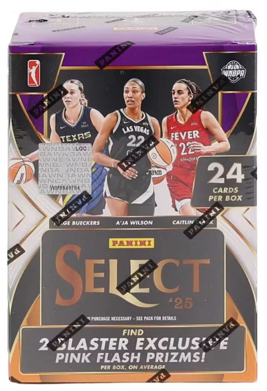 2025 PANINI SELECT WNBA BASKETBALL BLASTER BOX