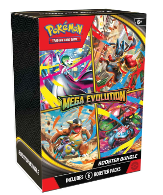 POKEMON MEGA EVOLUTION BOOSTER BUNDLE (1 PER CUSTOMER)