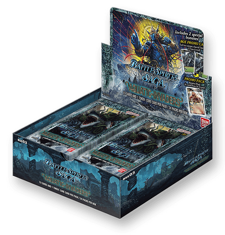 BATTLE SPIRITS SAGA AQUATIC INVADERS BOOSTER BOX