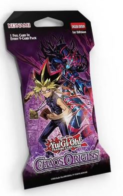 YU-GI-OH! CHAOS ORIGINS SLEEVED BLISTER PACK