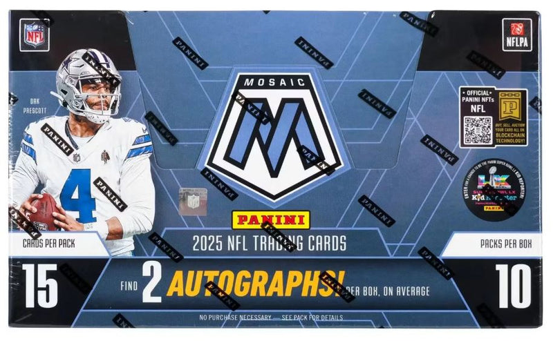 2025 PANINI MOSAIC FOOTBALL HOBBY BOX