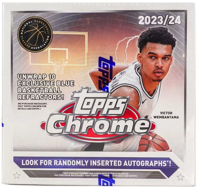 2023 TOPPS CHROME BASKETBALL MONSTER BOX