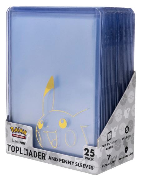 ULTRA PRO 3" X 4" 35PT TOPLOADER 25 PACK