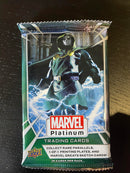 2023 UPPER DECK MARVEL PLATINUM HOBBY PACK