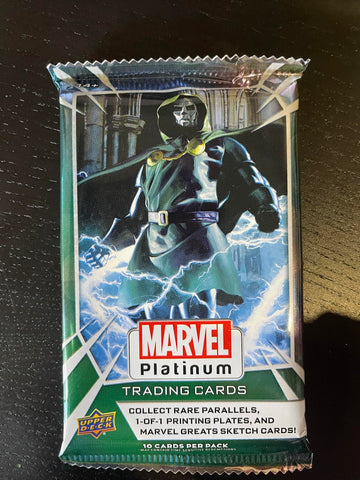 2023 UPPER DECK MARVEL PLATINUM HOBBY PACK