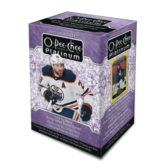 2022 UPPER DECK O-PEE-CHEE PLATINUM HOCKEY BLASTER BOX