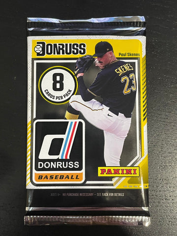 2024 PANINI DONRUSS BASEBALL HOBBY PACK
