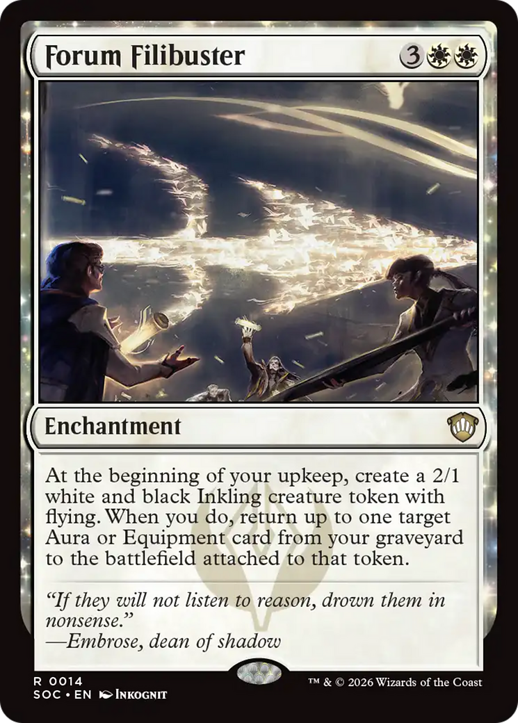 Forum Filibuster [Secrets of Strixhaven Commander]
