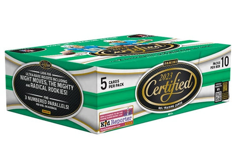 2023 PANINI CERTIFIED FOOTBALL HOBBY BOX