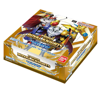 DIGIMON CARD GAME VERSUS ROYAL KNIGHTS BOOSTER BOX