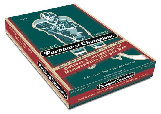 2022 UPPER DECK PARKHURST CHAMPIONS HOCKEY HOBBY BOX