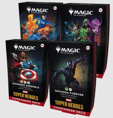 MTG MARVEL SUPER HEROES COMMANDER DECK