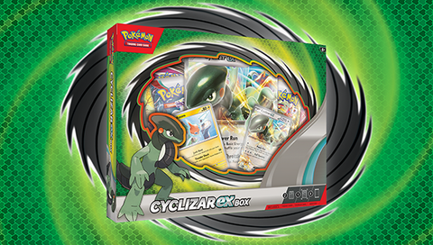 POKEMON CYCLIZAR EX BOX