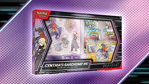 POKEMON CYNTHIA'S GARCHOMP EX PREMIUM COLLECTION