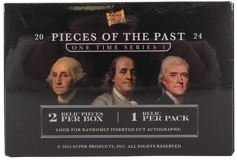 2024 PIECES OF THE PAST ONE TIME SERIES 1 HOBBY BOX