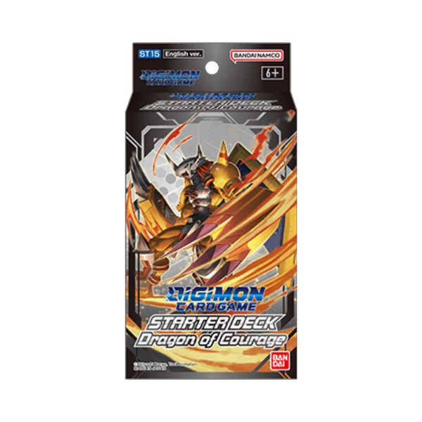 DIGIMON CARD GAME DRAGON OF COURAGE STARTER DECK