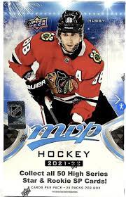 2021 UPPER DECK MVP HOCKEY HOBBY PACK