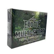 2023 LEAF EXOTIC MULTI-SPORT YOUNG STARS EDITION HOBBY BOX