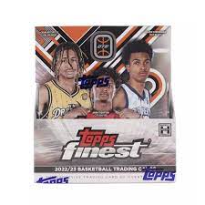 2022 TOPPS FINEST OVERTIME ELITE BASKETBALL HOBBY BOX