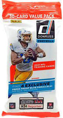 2021 PANINI DORUSS FOOTBALL RETAIL FAT PACK