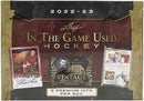 2022 LEAF IN THE GAME USED HOCKEY HOBBY BOX