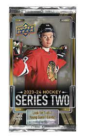 2023 UPPER DECK SERIES TWO HOCKEY HOBBY PACK