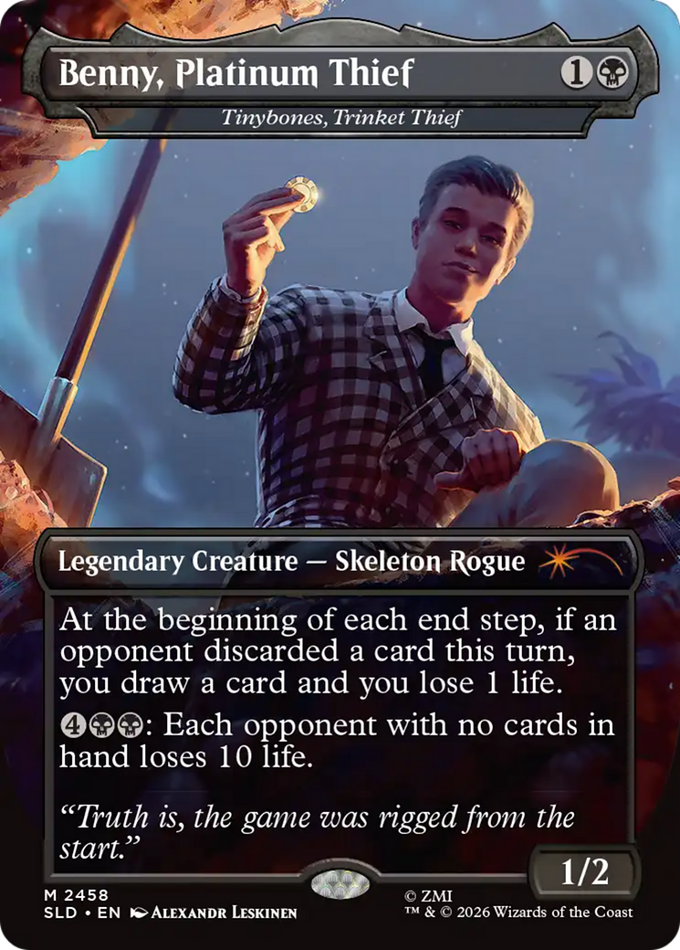 Benny, Platinum Thief - Tinybones, Trinket Thief [Secret Lair Drop Series]