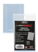 BCW LASERWELD TOBACCO CARD INSERT 25 PACK