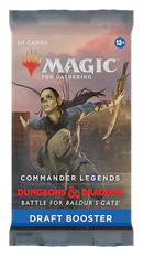 MTG COMMANDER LEGENDS: BATTLE FOR BALDUR'S GATE DRAFT BOOSTER PACK