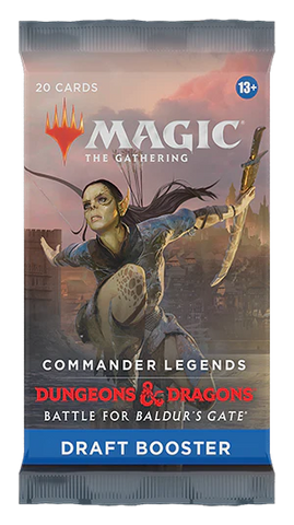 MTG COMMANDER LEGENDS: BATTLE FOR BALDUR'S GATE DRAFT BOOSTER PACK