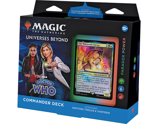 MTG UNIVERSES BEYOND DOCTOR WHO COMMANDER DECK