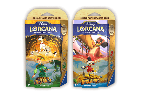 DISNEY LORCANA INTO THE INKLANDS STARTER DECK