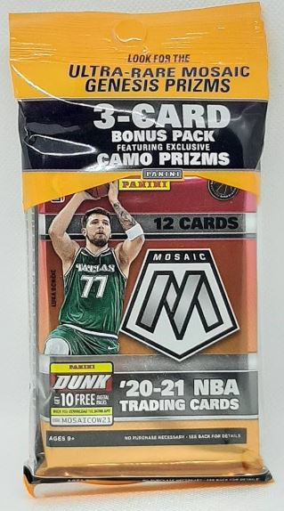 2020 PANINI MOSAIC BASKETBALL CELLO PACK