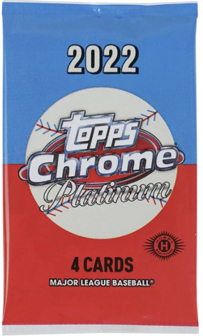 2022 TOPPS CHROME PLATINUM ANNIVERSARY BASEBALL LITE PACK