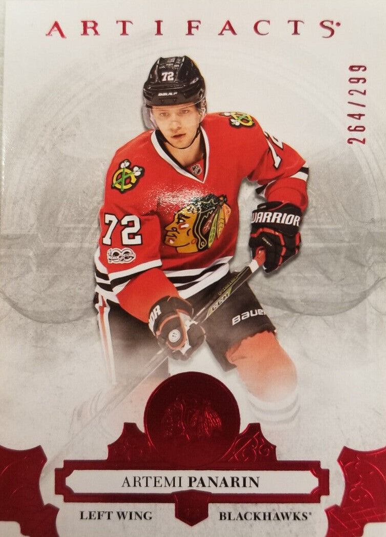 2017 UPPER DECK ARTIFACTS - RUBY - SINGLES - #'D/299 - #1-100 - YOU PICK FROM LIST