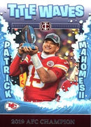 2025 PANINI ICON COLLECTION MAHOMES - TITLE WAVES - SINGLES -