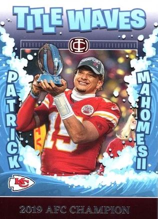 2025 PANINI ICON COLLECTION MAHOMES - TITLE WAVES - SINGLES - #TW1-TW6 - YOU PICK FROM LIST