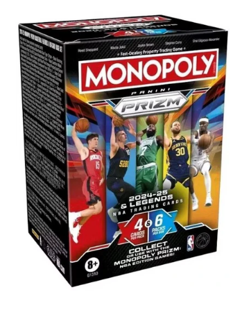 2024 PANINI PRIZM MONOPOLY BASKETBALL BLASTER BOX