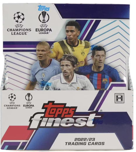 2022 TOPPS FINEST UEFA SOCCER HOBBY MASTER BOX