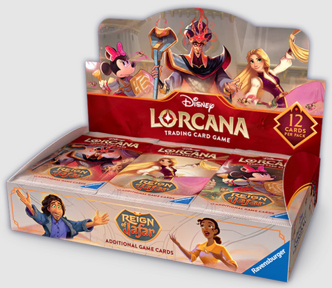 DISNEY LORCANA REIGN OF JAFAR BOOSTER BOX