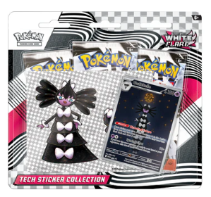 POKEMON BLACK BOLT & WHITE FLARE TECH STICKER COLLECTION (1 PER PERSON)