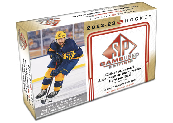 2022 UPPER DECK SP GAME USED HOCKEY HOBBY BOX