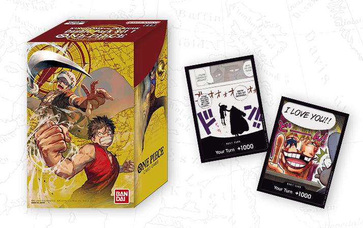 ONE PIECE TCG KINGDOMS OF INTRIGUE DOUBLE PACK SET 1