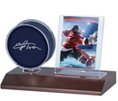 ULTRA PRO WOOD BASE PUCK & CARD DISPLAY